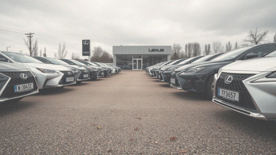 Jakie są ceny używanych Lexusów w różnych lokalizacjach?