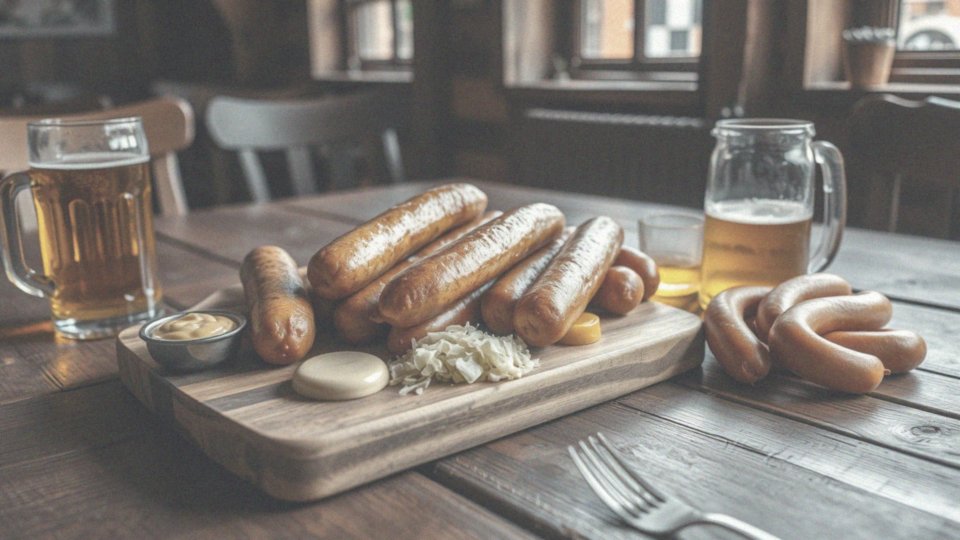Jakie potrawy z kiełbasy są popularne w Niemczech?