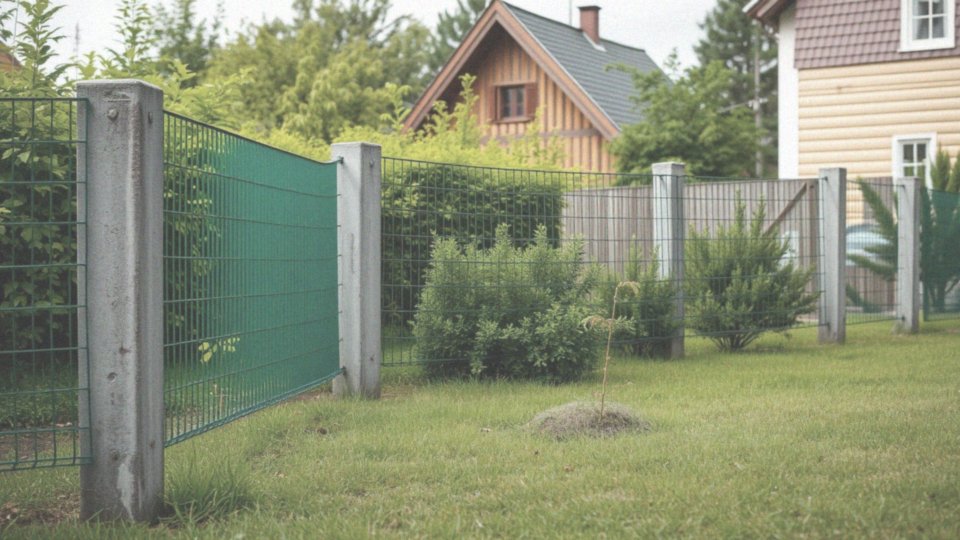 Jakie są zalety ogrodzenia działki siatką?