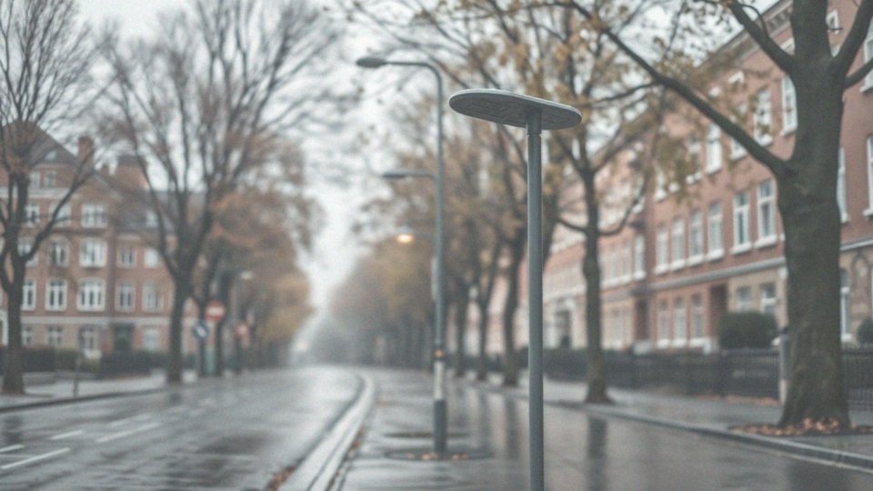 Jakie panele słoneczne są używane w lampach ulicznych?