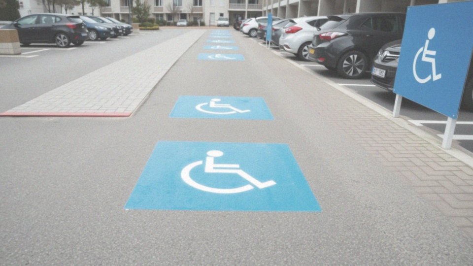 Jakie są wymagania dotyczące liczby miejsc parkingowych dla osób niepełnosprawnych?