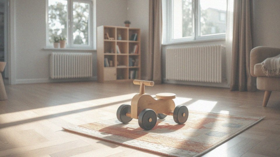 Jakie są zalety jeździków w nauce chodzenia?