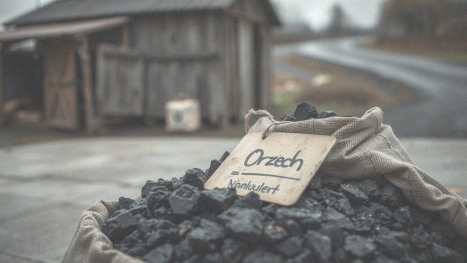 Jakie są ceny węgla orzech w różnych okresach?